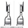 CR-PL58BK 40~75型対応 ディスプレイスタンド CR-PL58BK / 40~75型対応 ディスプレイスタンド