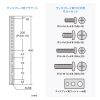 CR-PL58BK 40~75型対応 ディスプレイスタンド CR-PL58BK / 40~75型対応 ディスプレイスタンド