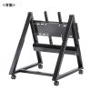 CR-PL59BK 32~60型対応 ロータイプディスプレイスタンド CR-PL59BK / 32~60型対応 ロータイプディスプレイスタンド