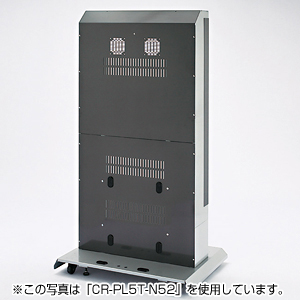 CR-PL5T-N46 / デジタルサイネージディスプレイスタンド(縦型・受注生産)