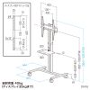 CR-PL60BK / 32～55型対応ロータイプディスプレイスタンド（ブラック）