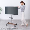 CR-PL60BK 32~55型対応ロータイプディスプレイスタンド(ブラック) CR-PL60BK / 32~55型対応ロータイプディスプレイスタンド(ブラック)