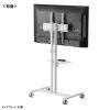 CR-PL60W 32~55型対応ロータイプディスプレイスタンド(ホワイト) CR-PL60W / 32~55型対応ロータイプディスプレイスタンド(ホワイト)