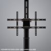 CR-PL61BK 32~75型対応手動上下昇降テレビスタンド(カメラ台、大型キャスター付き) CR-PL61BK / 32~75型対応手動上下昇降テレビスタンド(カメラ台、大型キャスター付き)