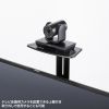 CR-PL61BK / 32～75型対応手動上下昇降テレビスタンド（カメラ台、大型キャスター付き）