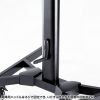 CR-PL61BK 32~75型対応手動上下昇降テレビスタンド(カメラ台、大型キャスター付き) CR-PL61BK / 32~75型対応手動上下昇降テレビスタンド(カメラ台、大型キャスター付き)