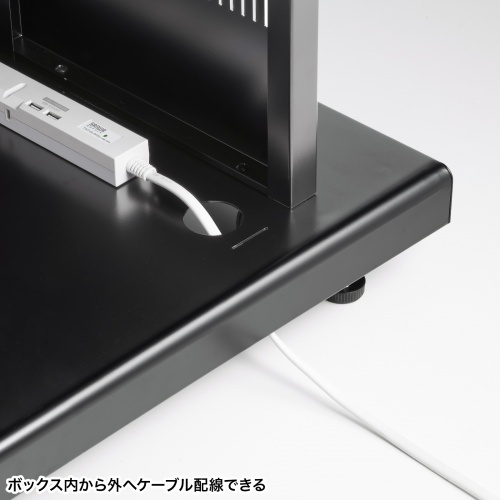 CR-PL64BOX / 42～55型対応デジタルサイネージスタンド・大型ボックスタイプ
