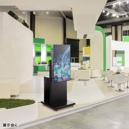 CR-PL64BOX / 42～55型対応デジタルサイネージスタンド・大型ボックスタイプ