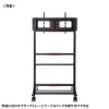 CR-PL65BK / 55～100型対応高耐荷重ディスプレイスタンド