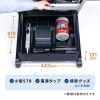 CR-PL66 / 40～65型対応デジタルサイネージスタンド（ロータイプ・収納ボックス付き）