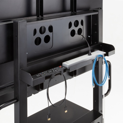 CR-PL67BK / 手動上下昇降ディスプレイスタンド（100型対応・高耐荷重）