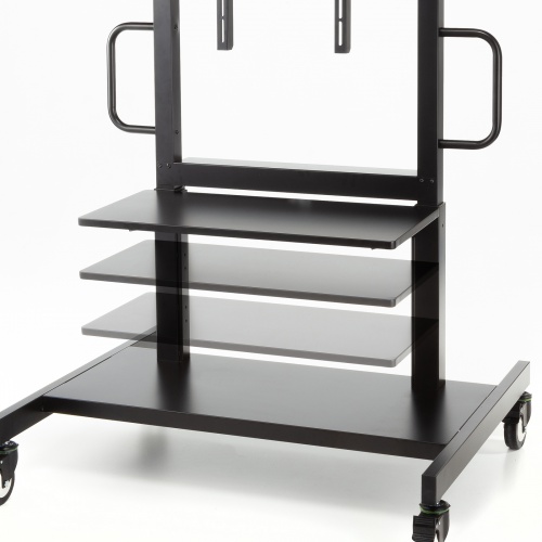 CR-PL67BK / 手動上下昇降ディスプレイスタンド（100型対応・高耐荷重）