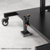 CR-PL67BK / 手動上下昇降ディスプレイスタンド（100型対応・高耐荷重）