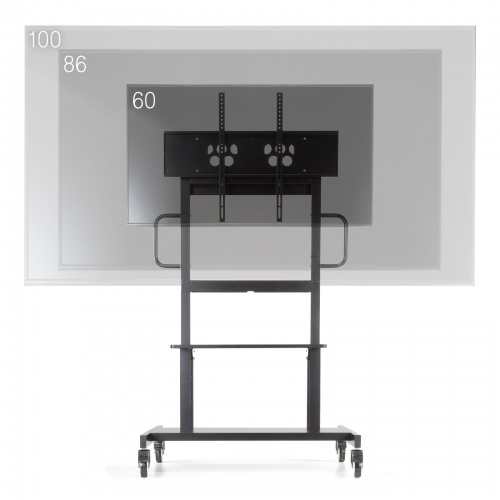 CR-PL67BK / 手動上下昇降ディスプレイスタンド（100型対応・高耐荷重）