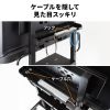 CR-PL67BK / 手動上下昇降ディスプレイスタンド（100型対応・高耐荷重）