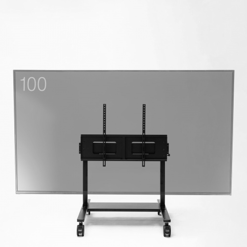 CR-PL68BK / 60～100型対応高耐荷重電動上下昇降ディスプレイスタンド