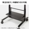 CR-PL68BK 60~100型対応高耐荷重電動上下昇降ディスプレイスタンド CR-PL68BK / 60~100型対応高耐荷重電動上下昇降ディスプレイスタンド
