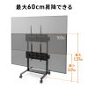 CR-PL68BK 60~100型対応高耐荷重電動上下昇降ディスプレイスタンド CR-PL68BK / 60~100型対応高耐荷重電動上下昇降ディスプレイスタンド