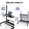 CR-PL70BK 60~100型対応ディスプレイスタンド CR-PL70BK / 60~100型対応ディスプレイスタンド