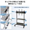 CR-PL70BK 60~100型対応ディスプレイスタンド CR-PL70BK / 60~100型対応ディスプレイスタンド