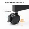 CR-PL71BK 上下2面取り付けディスプレイスタンド(無段階高さ調整) CR-PL71BK / 上下2面取り付けディスプレイスタンド(無段階高さ調整)