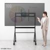 CR-PL72BK 60~100型対応手動昇降ディスプレイスタンド CR-PL72BK / 60~100型対応手動昇降ディスプレイスタンド
