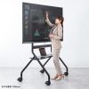 CR-PL72BK 60~100型対応手動昇降ディスプレイスタンド CR-PL72BK / 60~100型対応手動昇降ディスプレイスタンド