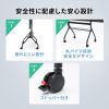 CR-PL72BK 60~100型対応手動昇降ディスプレイスタンド CR-PL72BK / 60~100型対応手動昇降ディスプレイスタンド