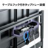 CR-PL72BK 60~100型対応手動昇降ディスプレイスタンド CR-PL72BK / 60~100型対応手動昇降ディスプレイスタンド