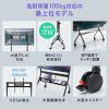 CR-PL72BK 60~100型対応手動昇降ディスプレイスタンド CR-PL72BK / 60~100型対応手動昇降ディスプレイスタンド
