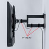 CR-PLKG13 ディスプレイ用アーム式壁掛け金具(32~50型対応) CR-PLKG13 / ディスプレイ用アーム式壁掛け金具(32~50型対応)