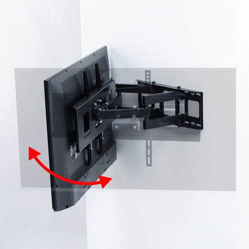 CR-PLKG14 / ディスプレイ用アーム式壁掛け金具（50～84型対応）