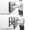 CR-PLKG16BK / プッシュ式壁掛け金具（32～75型対応）