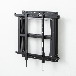 CR-PLKG16BK / プッシュ式壁掛け金具(32~75型対応)