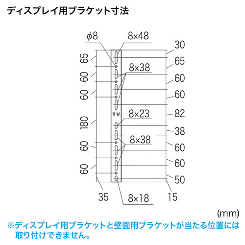 CR-PLKG1 / 液晶・プラズマディスプレイ壁掛け金具（32～55型対応）