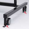 CR-PLQLSET1 液晶・プラズマTVスタンド用アジャスター、床固定金具セット CR-PLQLSET1 / 液晶・プラズマTVスタンド用アジャスター、床固定金具セット