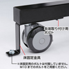 CR-PLQLSET1 液晶・プラズマTVスタンド用アジャスター、床固定金具セット CR-PLQLSET1 / 液晶・プラズマTVスタンド用アジャスター、床固定金具セット