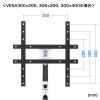CR-VESA400 VESA変換金具(100mm-200/300/400mm) CR-VESA400 / VESA変換金具(100mm-200/300/400mm)