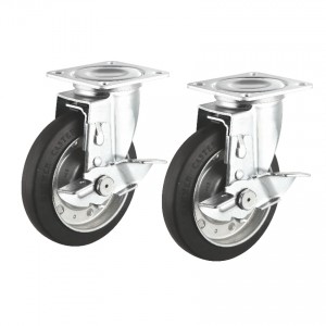 CST-150ER-FRST2【汎用キャスター 150mm径 2個セット（フリー 