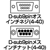 D9S-MF ジェンダーチェンジャー(D-sub系コネクタ) D9S-MF / ジェンダーチェンジャー(D-sub系コネクタ)