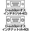 D9S-MM / ジェンダーチェンジャー（D-sub系コネクタ）