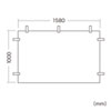 DCV-F6065 テレビ用防塵カバー(60インチ~65インチ用・抗菌タイプ) DCV-F6065 / テレビ用防塵カバー(60インチ~65インチ用・抗菌タイプ)