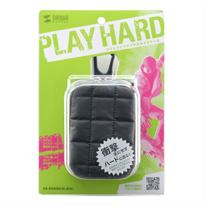 DG-BG40BK 衝撃吸収デジカメケース(ブラック) DG-BG40BK / 衝撃吸収デジカメケース(ブラック)