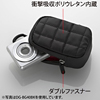 DG-BG40SV 衝撃吸収デジカメケース(シルバー) DG-BG40SV / 衝撃吸収デジカメケース(シルバー)
