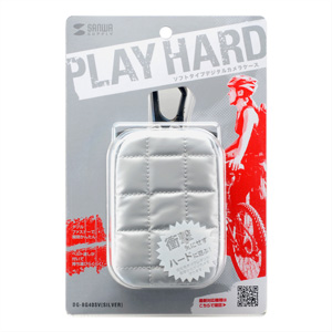 DG-BG40SV 衝撃吸収デジカメケース(シルバー) DG-BG40SV / 衝撃吸収デジカメケース(シルバー)