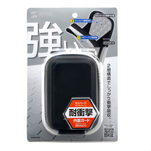 DG-BG43BK / セミハードデジカメケース（ブラック）