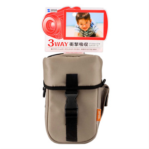 DG-DV03CA / 衝撃吸収ビデオカメラケース(3WAYタイプ)