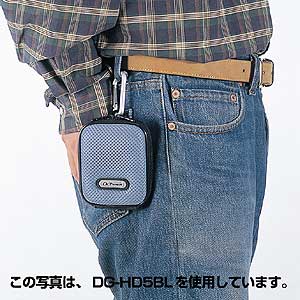 DG-HD5SV / セミハードデジカメケース(シルバー)