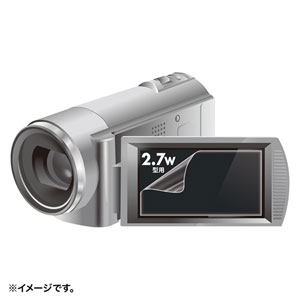 DG-LC27WDV / 液晶保護反射防止フィルム(デジタルビデオカメラ用・2.7型ワイド)
