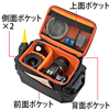 DG-SBG07BK / 衝撃吸収一眼レフカメラケース